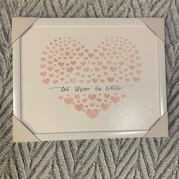 Hobby Lobby Other - Let them be little... in white frame